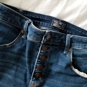 🎉sale🎉Abercrombie straight leg jean 31/12 tall